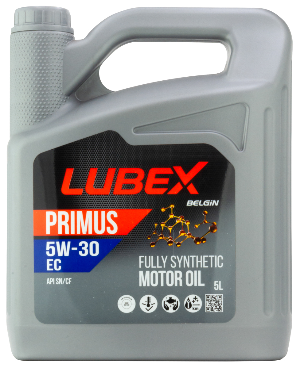 L034-1310-0405 LUBEX Синт. мот.масло PRIMUS EC 5W-30 SN (5л)