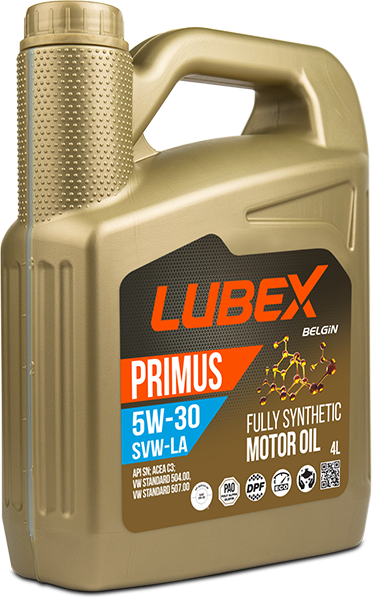 L034-1624-0404 LUBEX Синт-ое моторное масло PRIMUS SVW-LA 5W-30 SN C3 (4л)