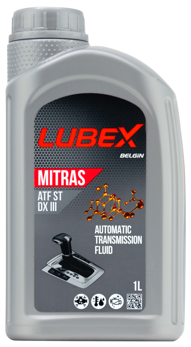 L020-0876-1201 LUBEX Синт. тр.масло д/АКПП MITRAS ATF ST DX III (1л)