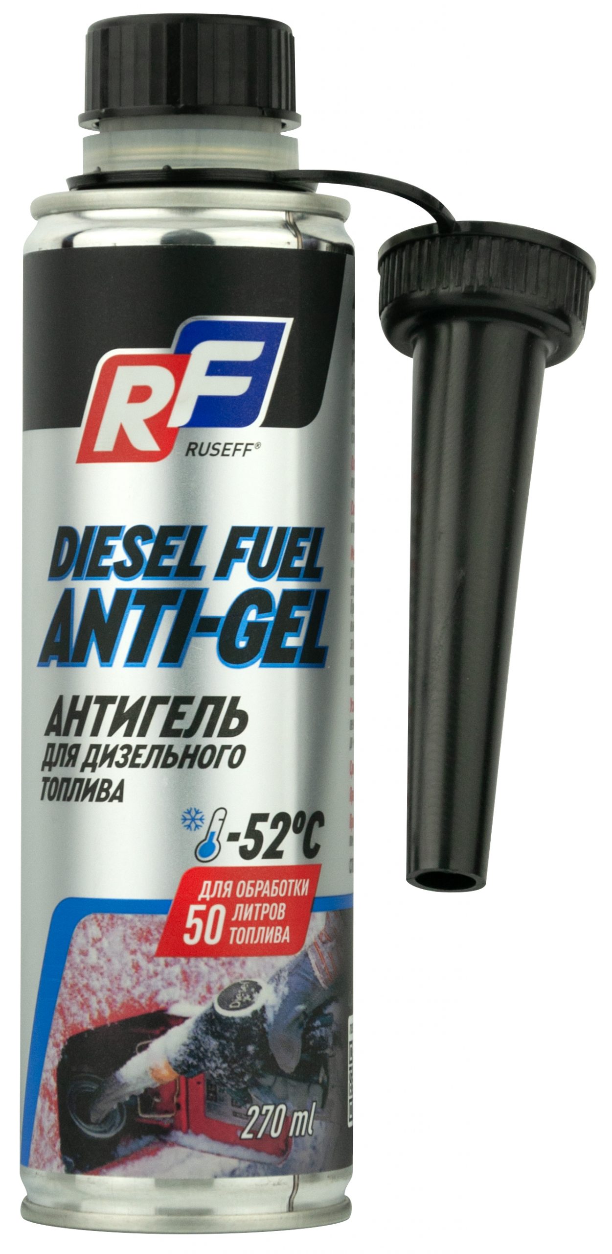 19309N RUSEFF Антигель для легковых автомобилей 1:50л (270 мл)