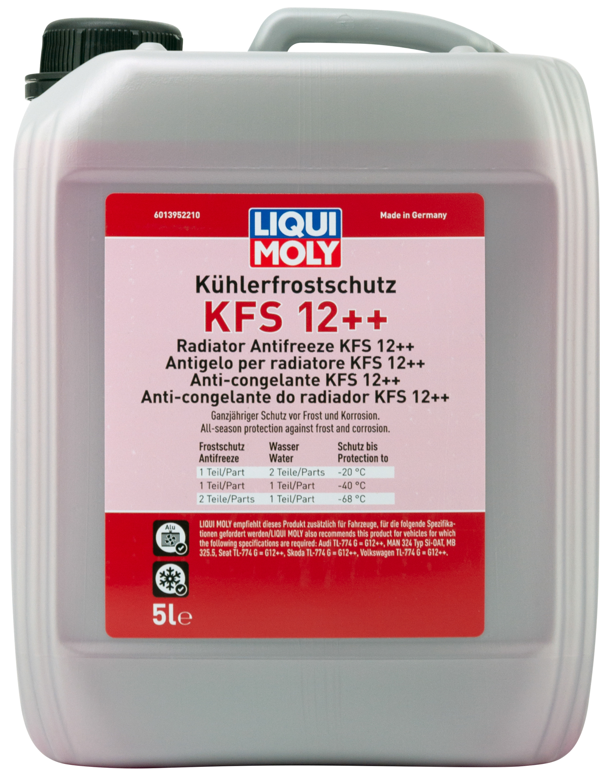 LM 21135 Антифриз-концентрат Kuhlerfrostschutz KFS 12++ 5л