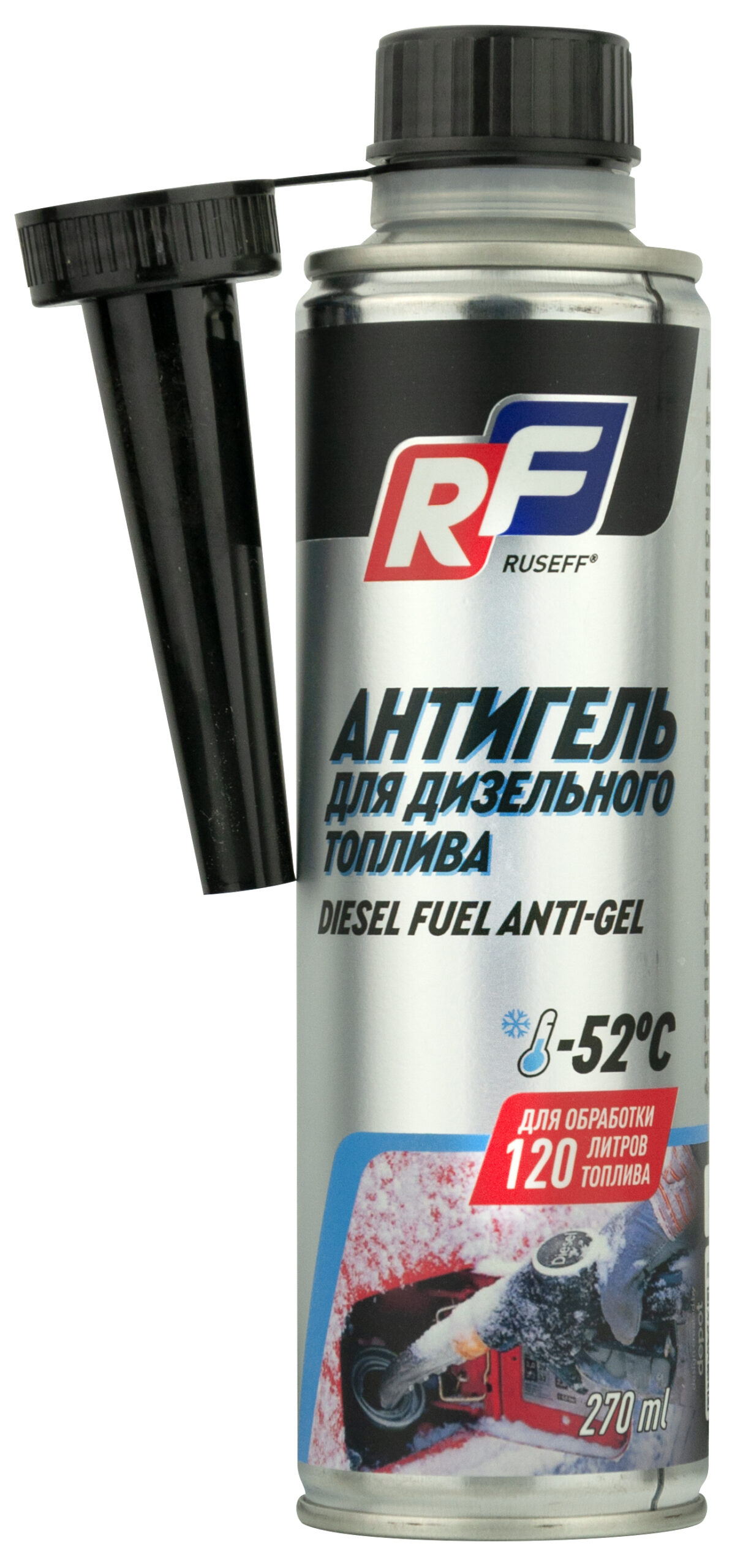 19300N RUSEFF Антигель для легковых автомобилей 1:120л (270 мл)