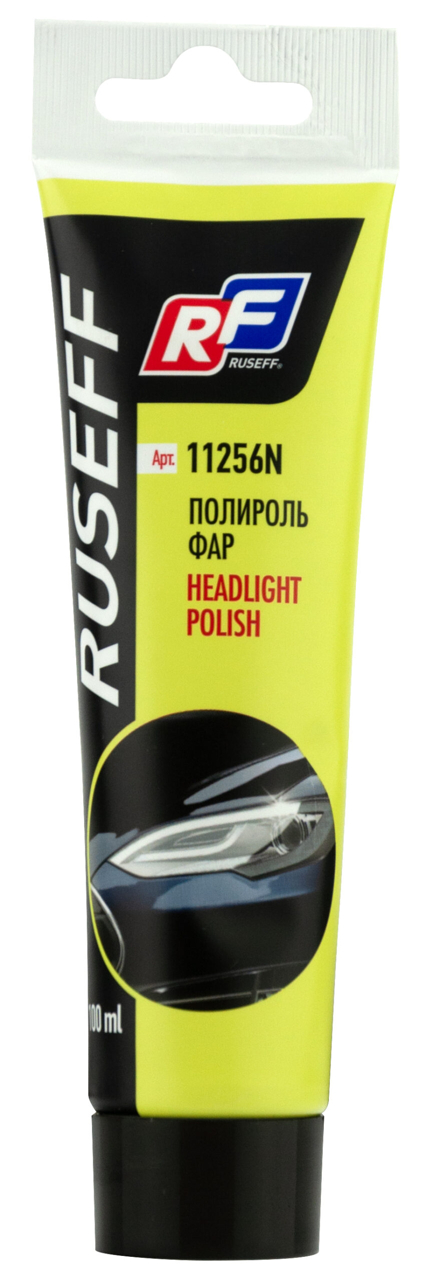 11256N RUSEFF Полироль фар , туба 100 мл